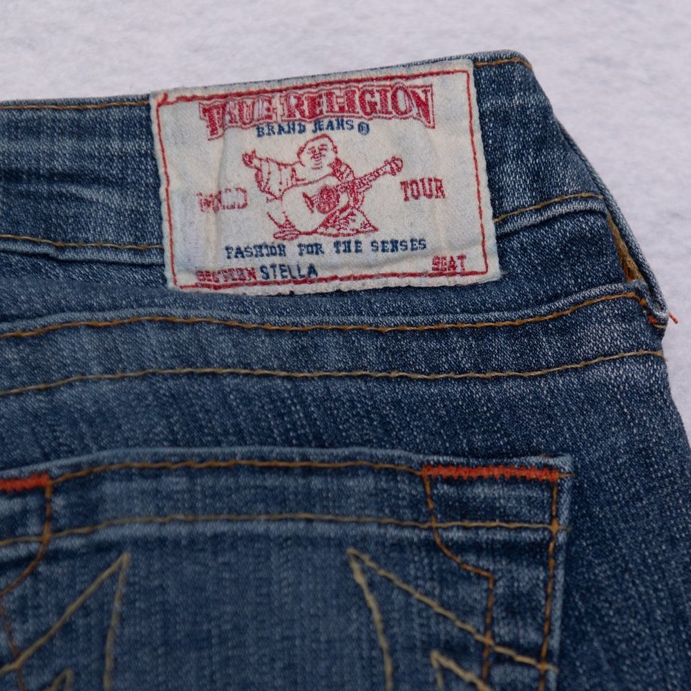 True Religion Medium Wash Jeans Med Rise skinny jeans - Picture 9 of 10